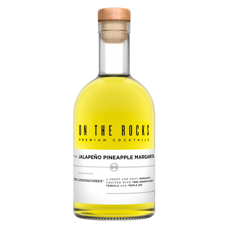 On The Rocks Tres Generaciones Jalapeno Pineapple Margarita 375ml (40 proof)