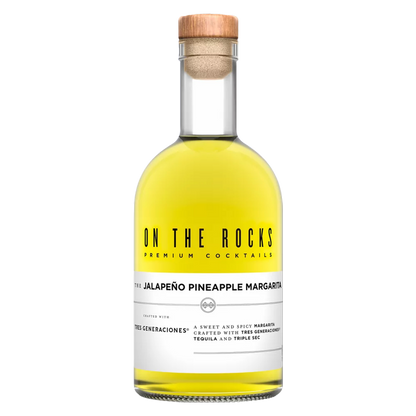 On The Rocks Tres Generaciones Jalapeno Pineapple Margarita 375ml (40 proof)