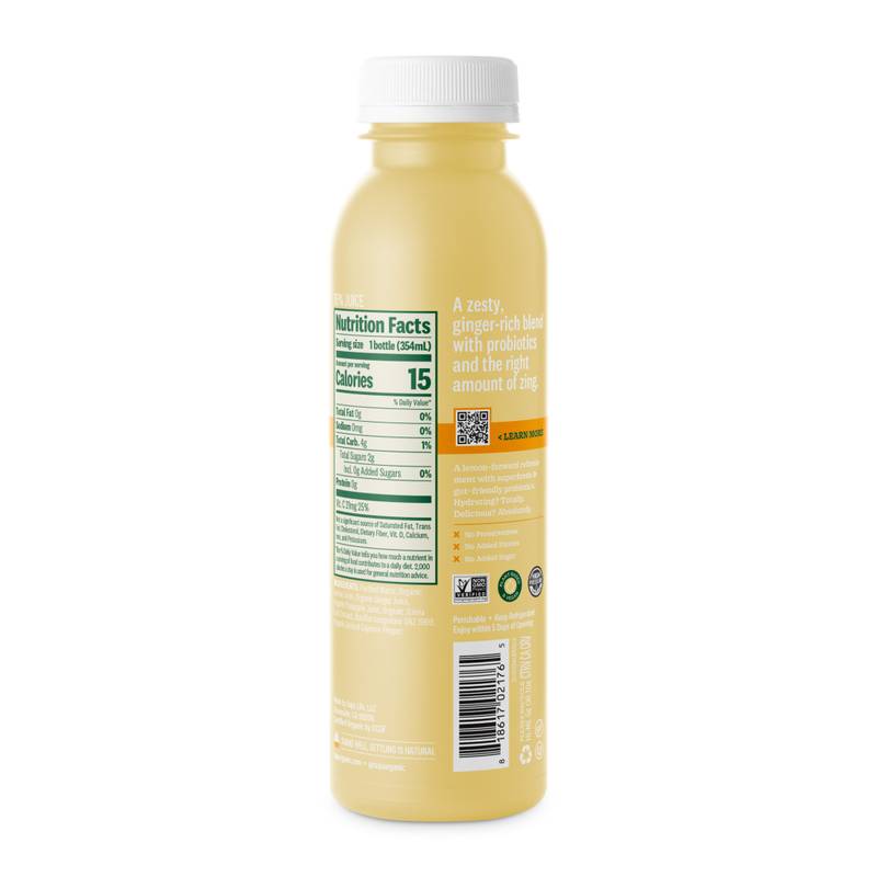 Suja Organic Ginger Love Cold Pressed Juice 12oz Btl