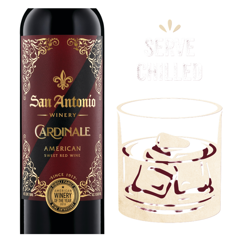 San Antonio Specialty Cardinale Sweet Red Wine 750 ml