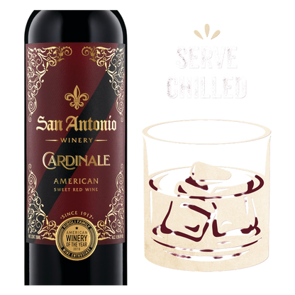 San Antonio Specialty Cardinale Sweet Red Wine 750 ml