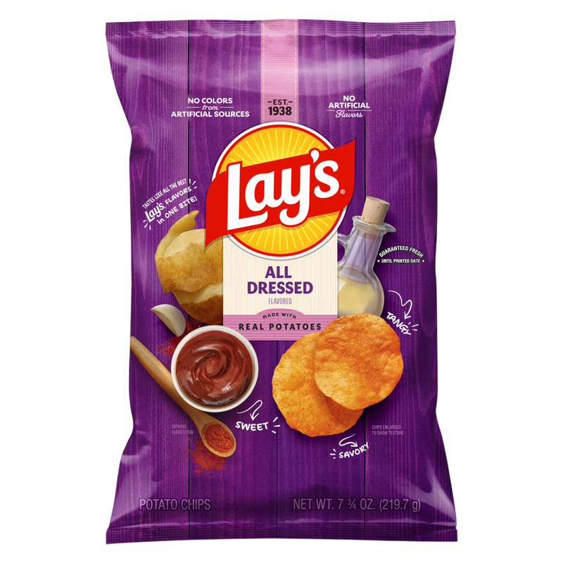 Lay's All Dressed 7.75oz