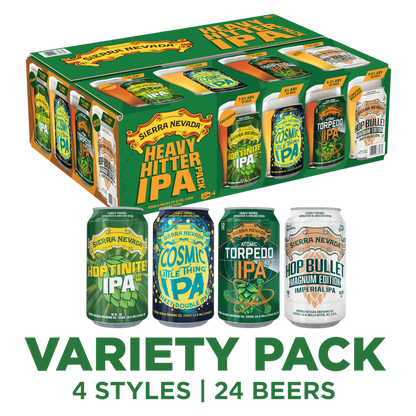 Sierra Nevada Heavy Hitters IPA Pack 24pk 12oz Cans