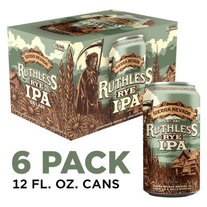 Sierra Nevada Ruthless Rye IPA 6pk 12oz Cans