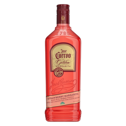 Jose Cuervo Golden Margarita Strawberry Ready to Drink Cocktail 1.75L 12.7% ABV