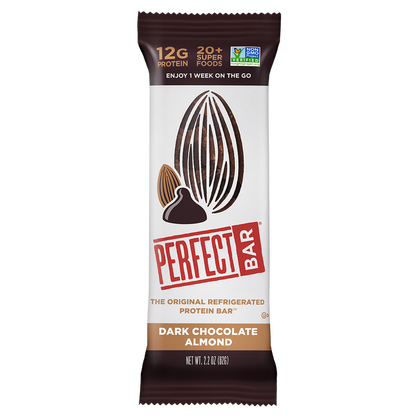 Perfect Bar Dark Chocolate Almond Organic Protein Bar 2.2oz