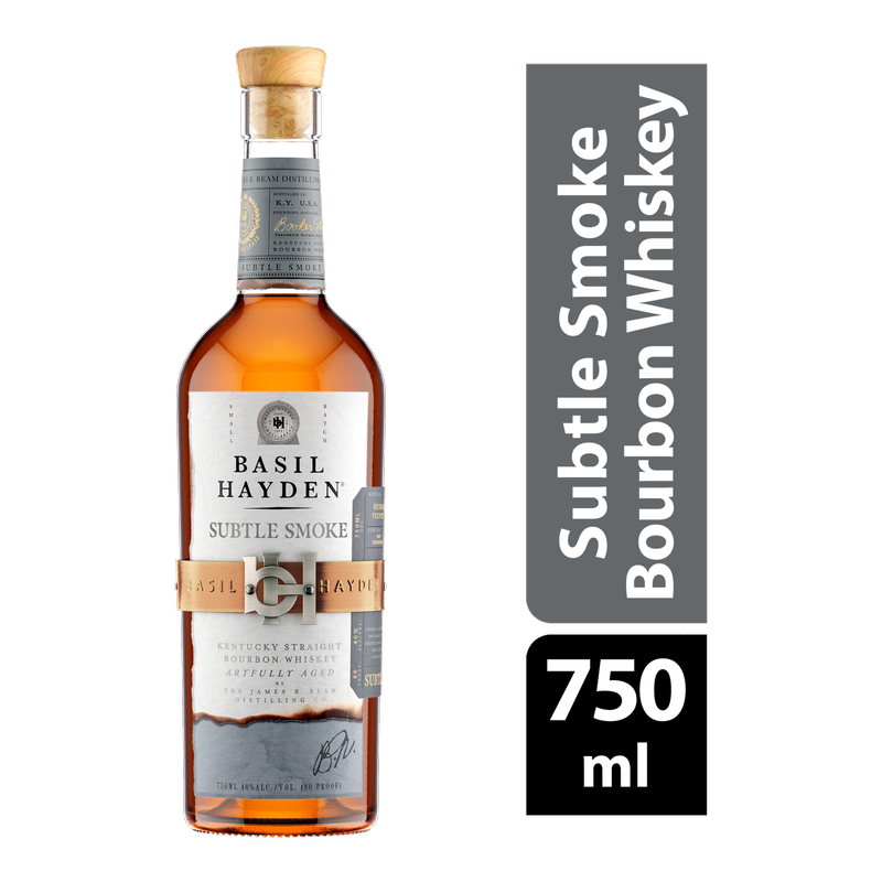 Basil Hayden Subtle Smoke Bourbon Whiskey 750ml (80 Proof)