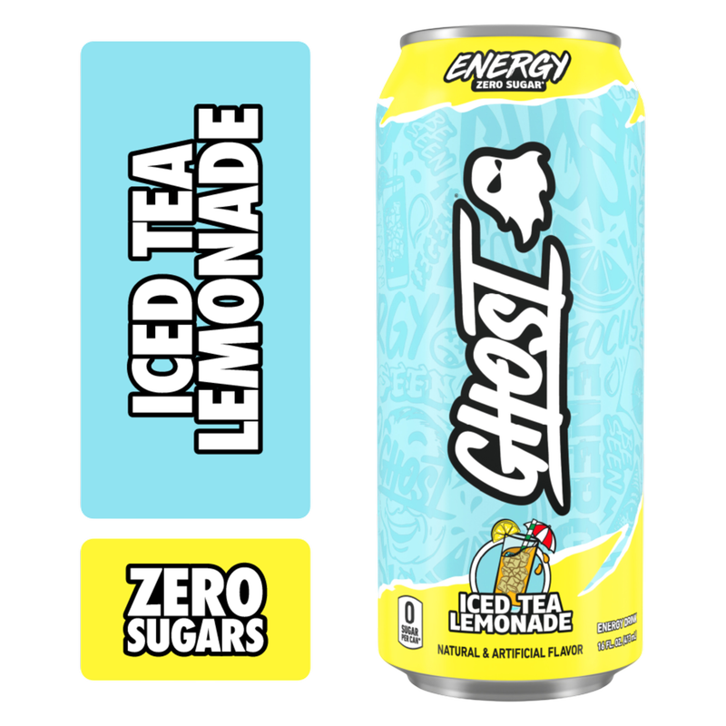 GHOST ENERGY Iced Tea Lemonade 16oz Can