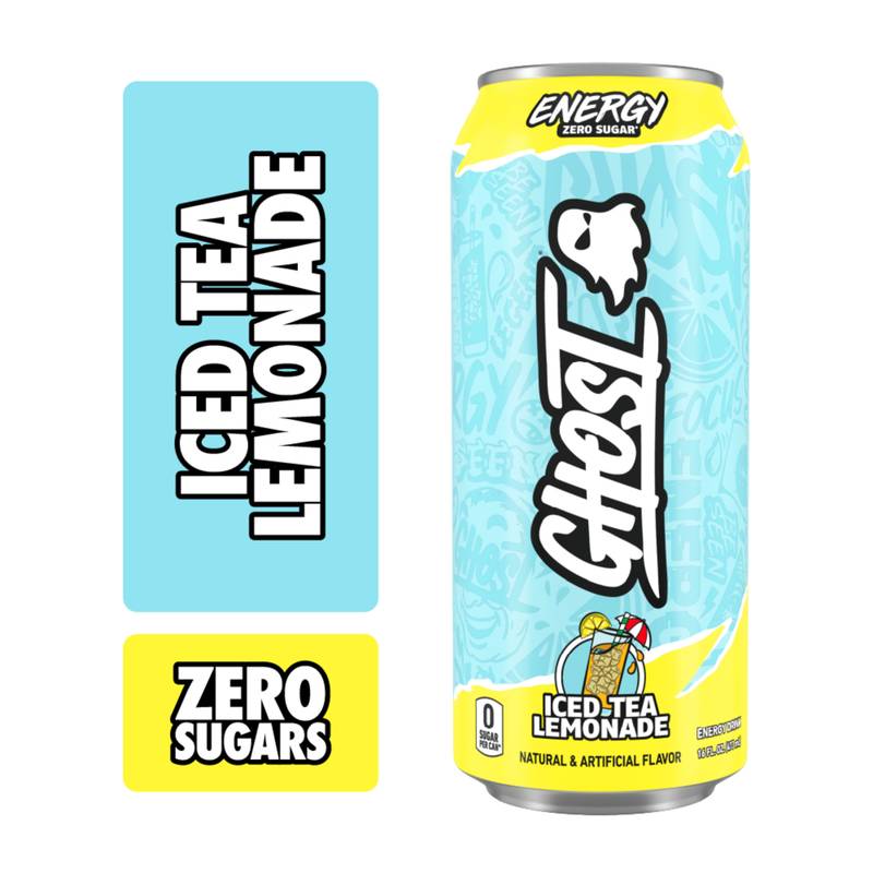 GHOST ENERGY Iced Tea Lemonade 16oz Can