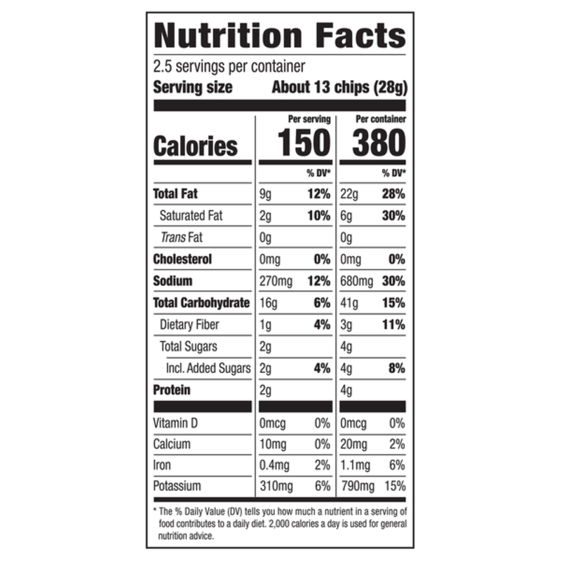 Herr's Baby Back Rib Chip, 2.5oz