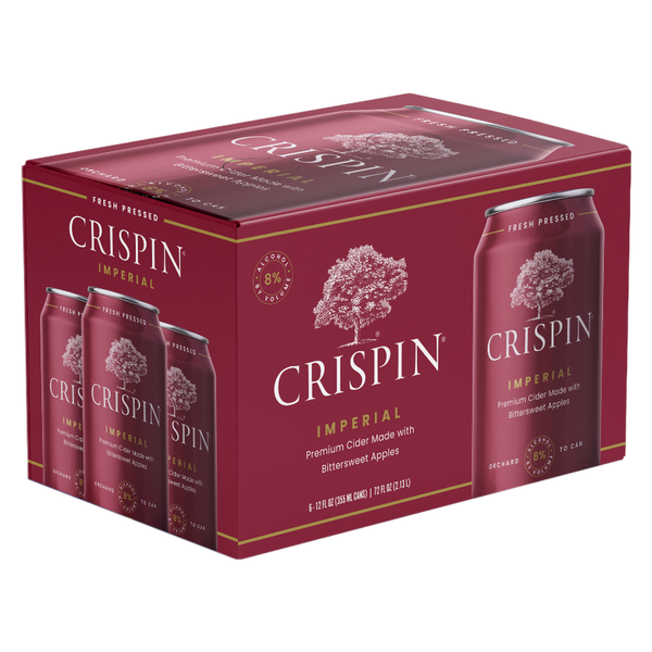 Crispin Imperial Cider 6pk 12oz Can 8% ABV - BevMo! – BevMo!