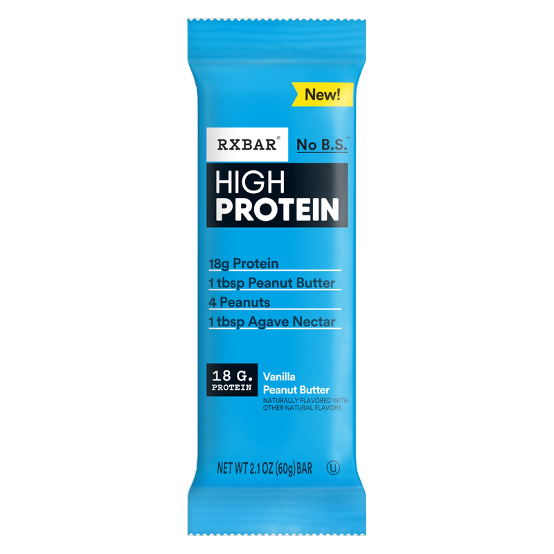 RX High Protein Vanilla Peanut Butter, 2.1 oz