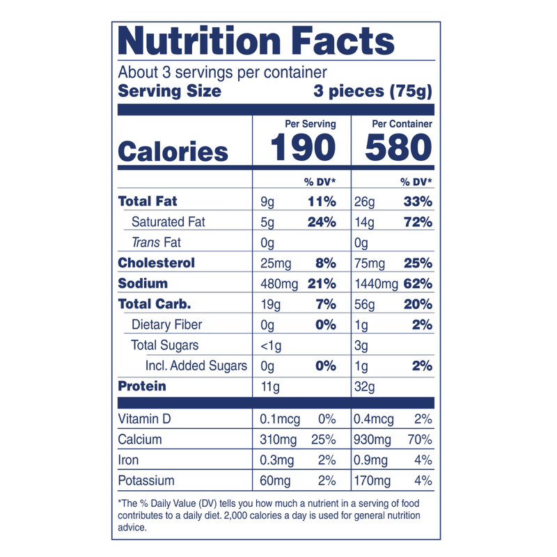 Feel Good Foods Gluten Free Mozzarella Sticks 8oz