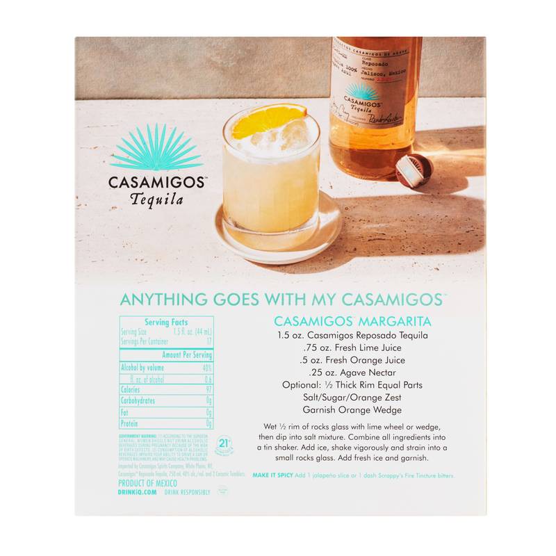 Casamigos Reposado Tequila Gift Set 750ml
