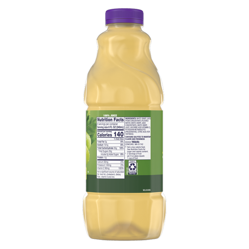Welch's White Grape Juice 64oz Btl