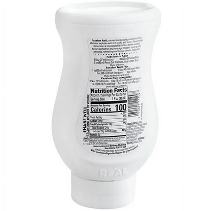 Simply Squeeze Real Passionfruit Puree Syrup 16.9oz Btl