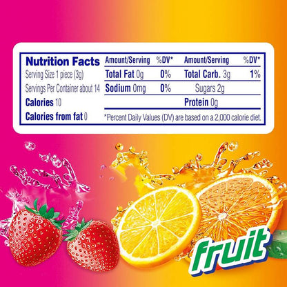 Mentos Fruit Chewy Mints 1.3oz