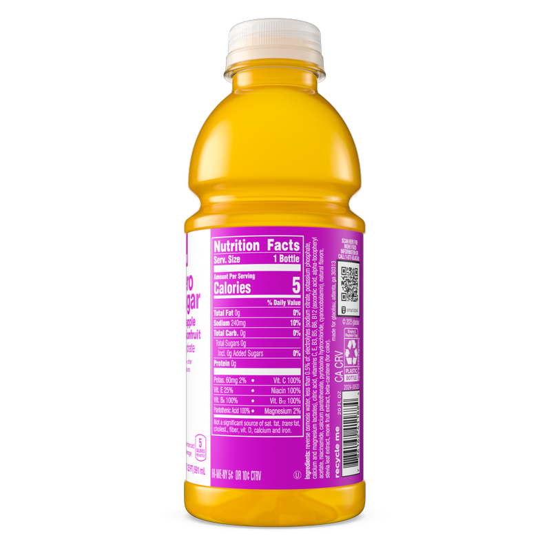 Vitamin Water Zero Sugar Re-hydrate 20oz Btl