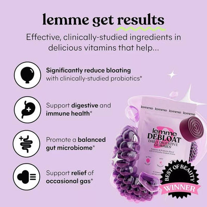 Lemme Debloat Gummies 14ct