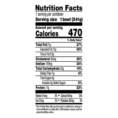 Amy's Kitchen Three Cheese Kale Bake Bowl 8.5oz