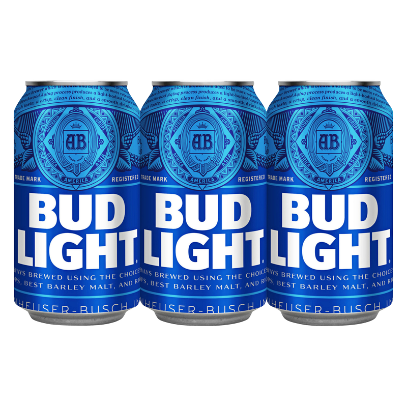 Bud Light 6pk 12oz Cans