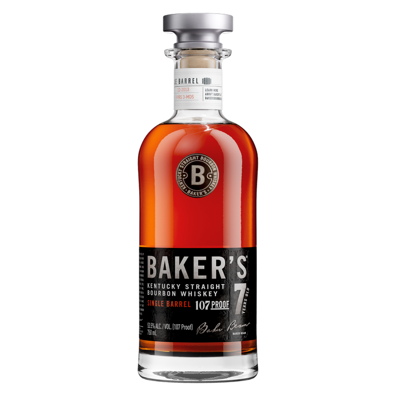 Baker's Kentucky Straight Bourbon Whiskey 750 ml (107 proof)