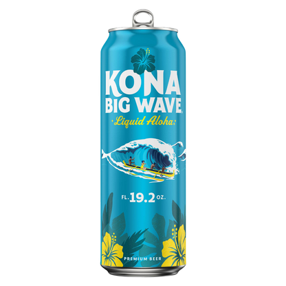 Kona Big Wave Premium Beer 19.2oz Can 4.4% ABV