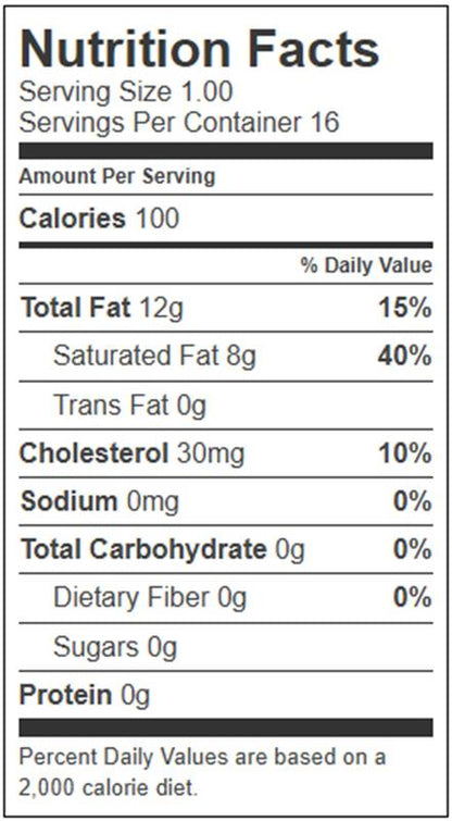Maple Hill Creamery Oragnic Unsalted Butter - 8oz