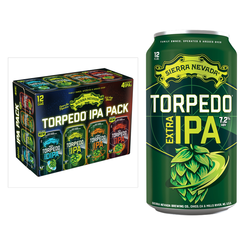 Sierra Nevada Torpedo IPA Variety 12pk 12oz Cans