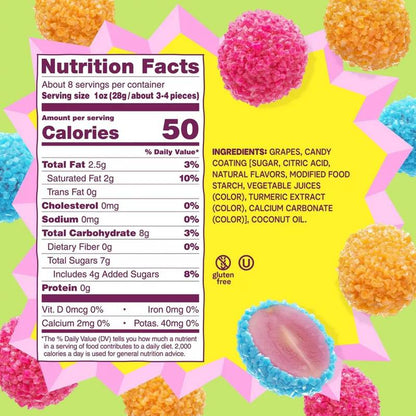 Fruit Riot Crunchy Candy Grape Mix 8oz