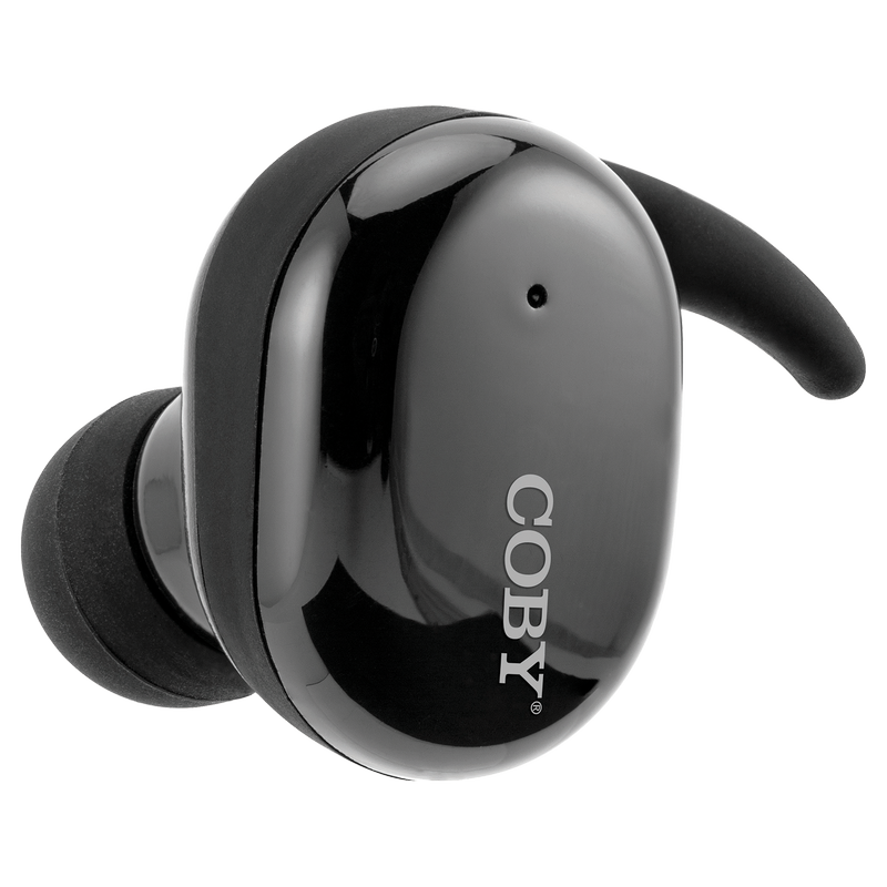Coby Bluetooth Wireless Earbuds Black