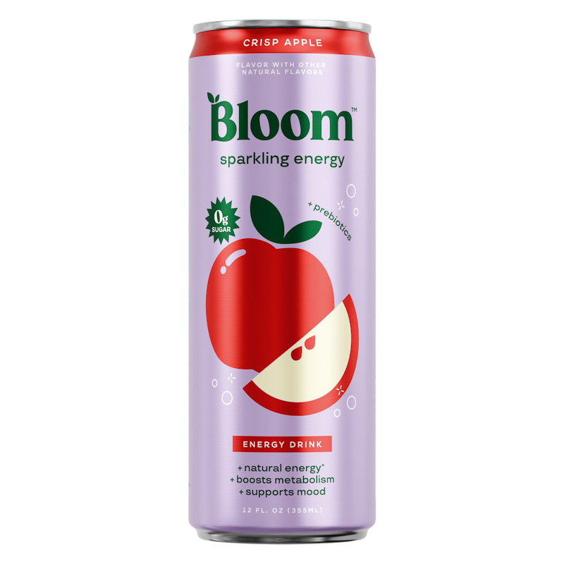 Bloom Energy Apple Crisp 12oz Can