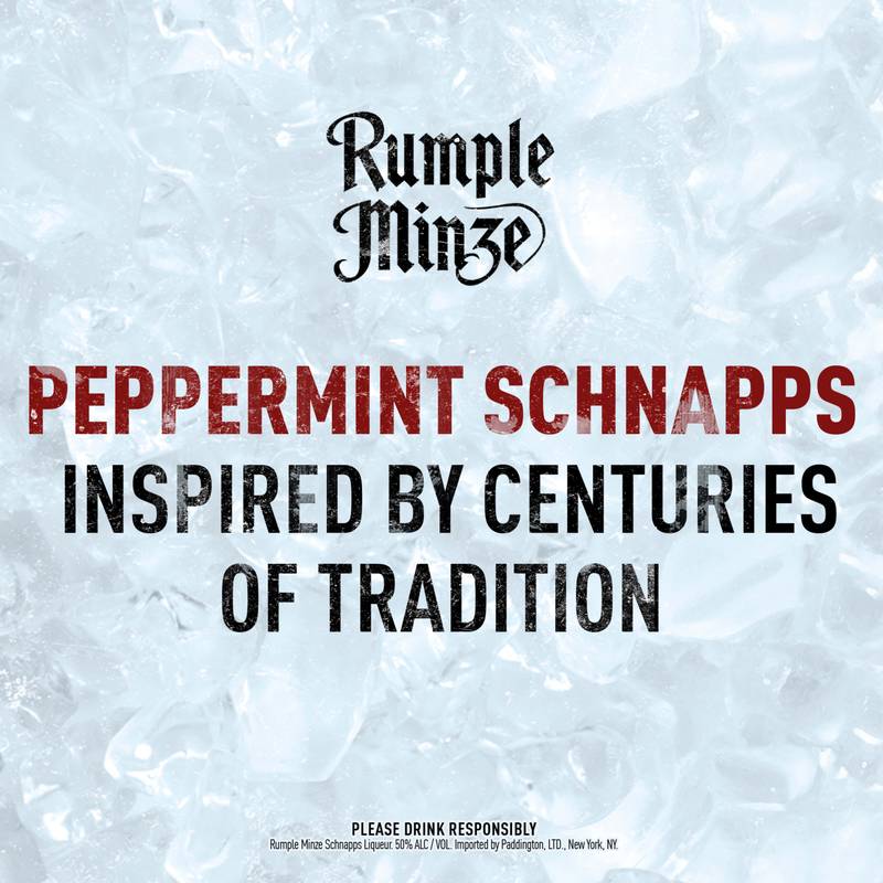 Rumple Minze Peppermint Schnapps, 750ml (100 Proof) - Rumple Minze