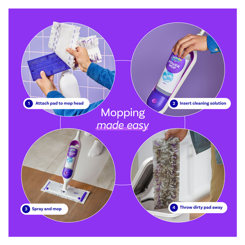 Swiffer PowerMop Multi-Surface Kit in Fresh Scent