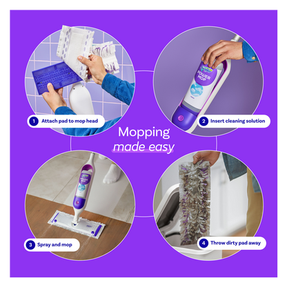Swiffer PowerMop Multi-Surface Kit in Fresh Scent