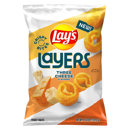 Lay's Layers Three Cheese 4.75oz