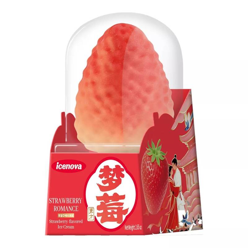 Ice Nova Strawberry Ice Cream 3ct