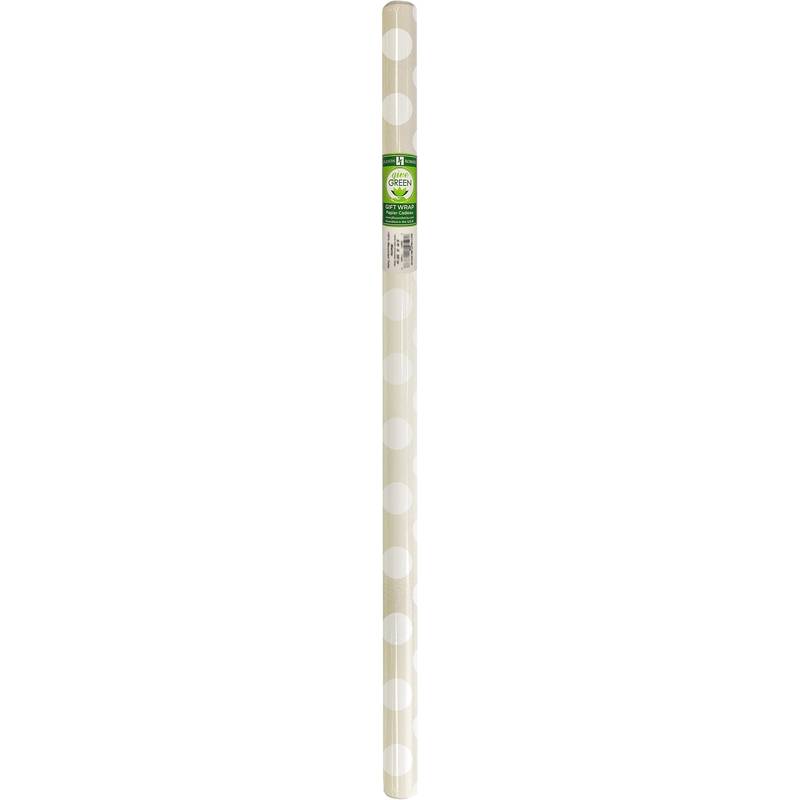 Pearl & Dot Stripe Double Sided Wrapping Paper