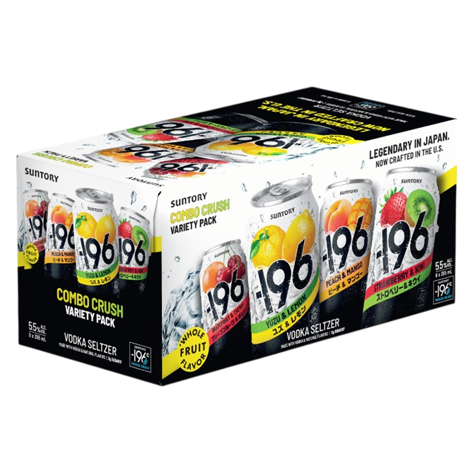 Suntory -196 Combo Crush Variety Pack 8pk 12oz