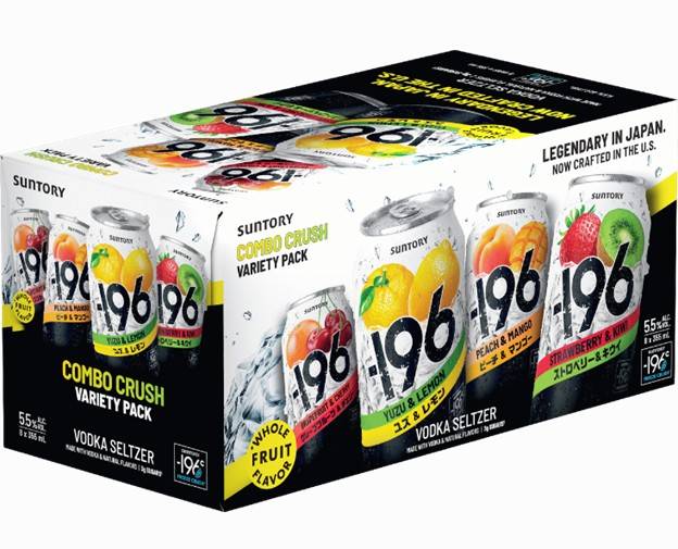 Suntory -196 Combo Crush Variety Pack 8pk 12oz
