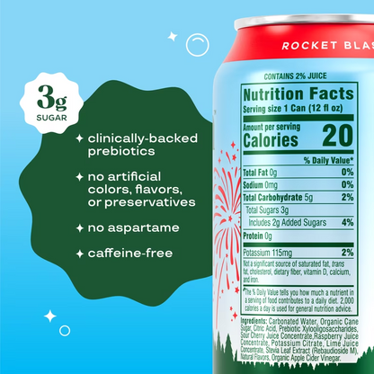 Bloom Pop Rocket Blast 12oz Can