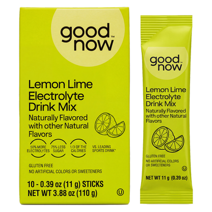 Goodnow Lemon Lime Electrolyte Drink Mix-10ct
