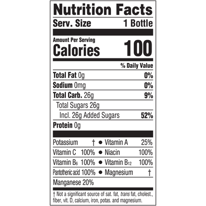 Vitamin Water XXX 20oz Btl