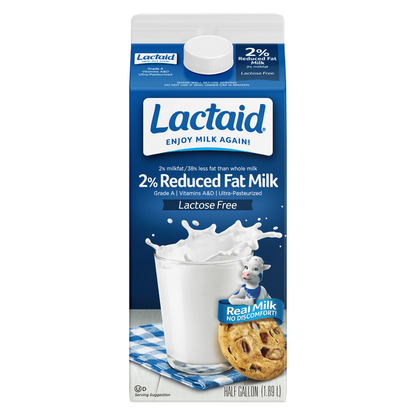 Lactaid lactose free 2% milk 64oz