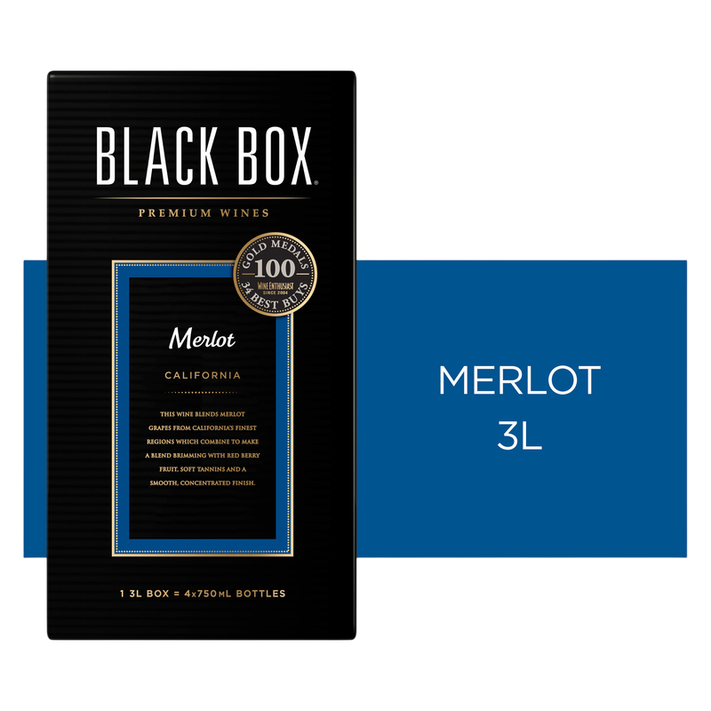 Black Box Merlot 3 Liter Box
