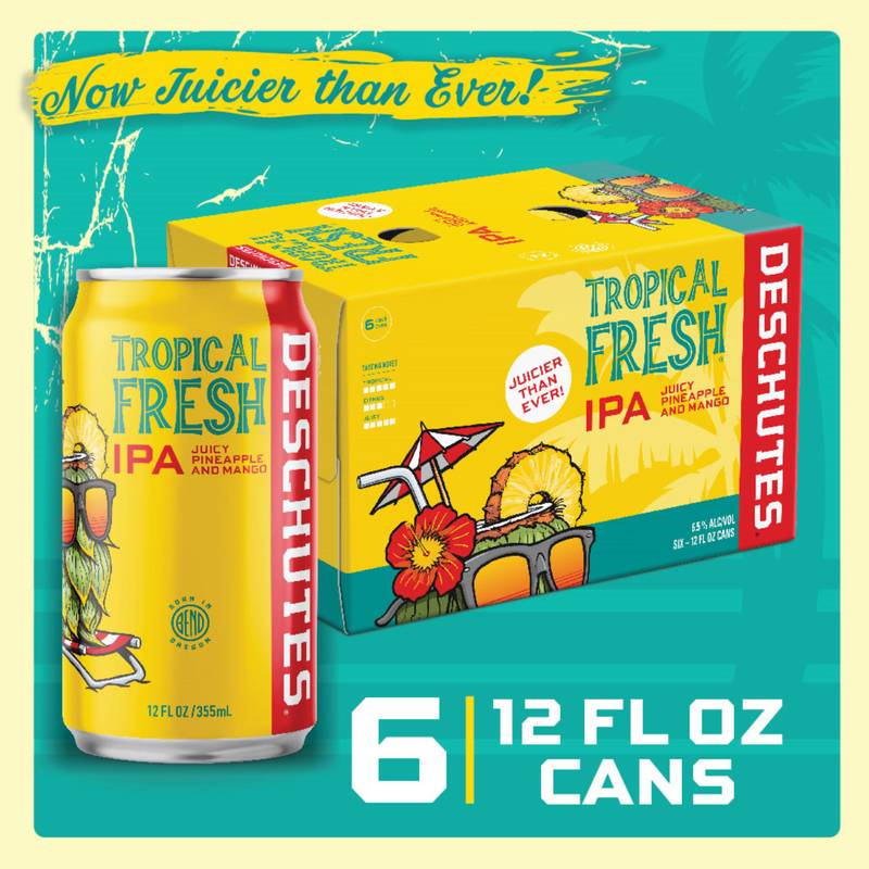 Deschutes Tropical Fresh IPA 6/12oz Can