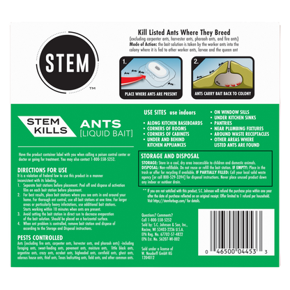 STEM Liquid Ant Baits, 4ct