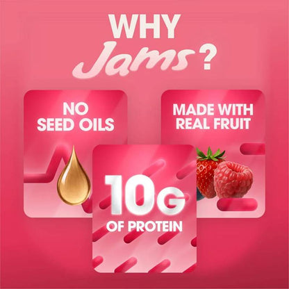 Jams Strawberry Protein PB&J Sandwich 4ct