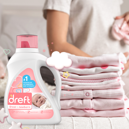 Dreft Stage 1: Newborn Baby Liquid Laundry Detergent 65oz