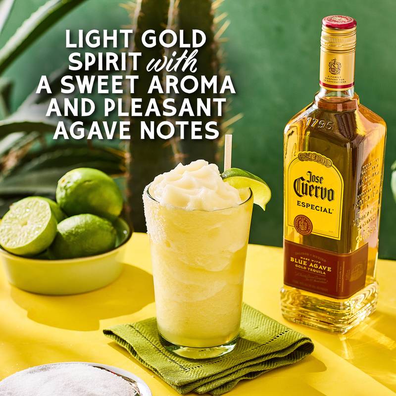 Jose Cuervo Especial Gold with Margarita Mix Tequila Gold 750ml